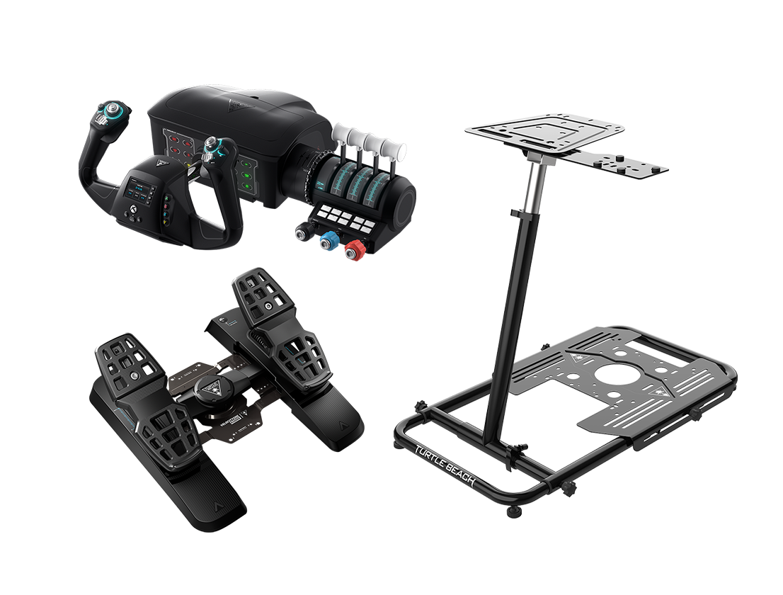 Flight Simulator - VelocityOne Flight + VelocityOne Rudder Pedals + VelocityOne Stand Bundle
