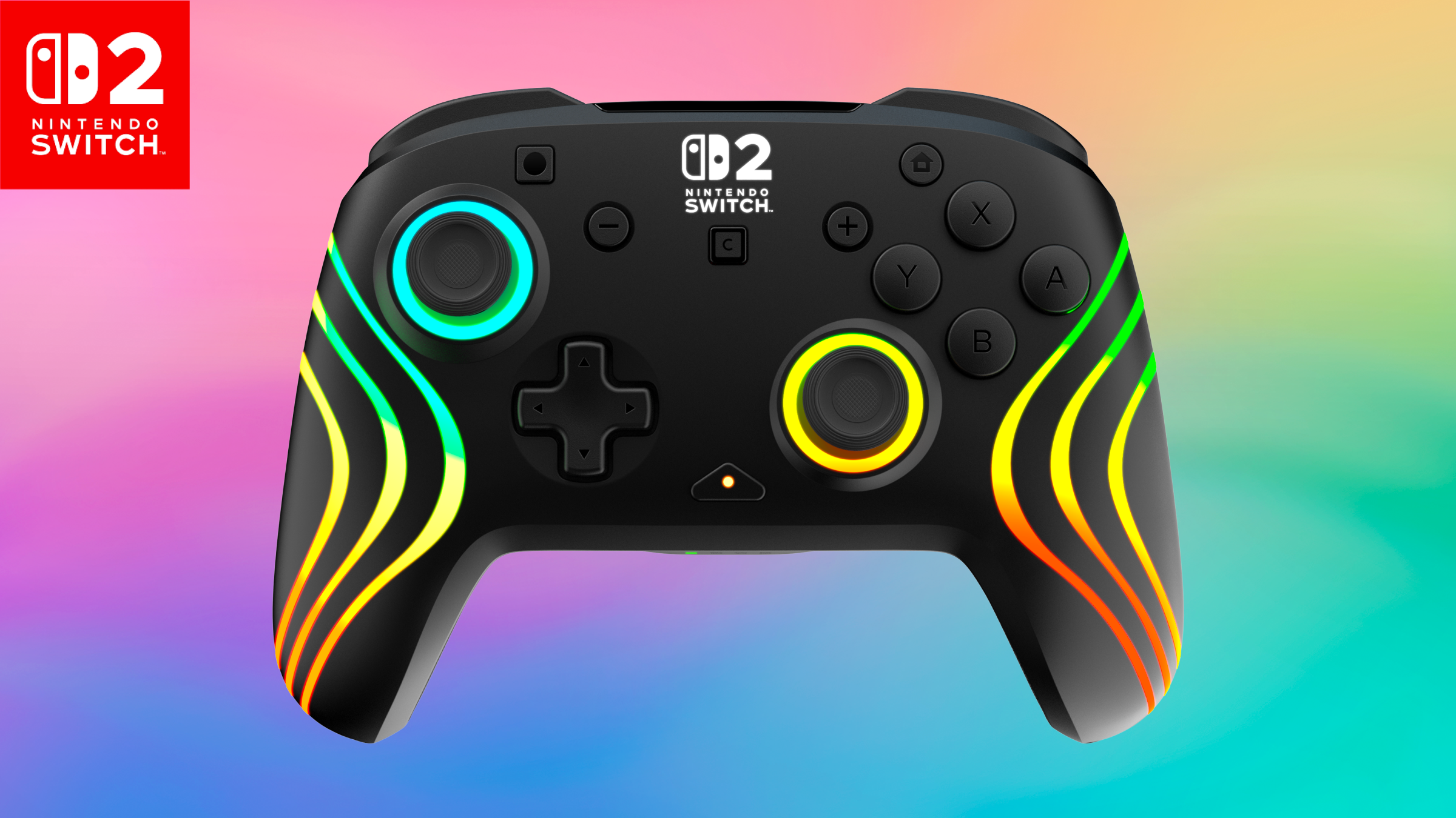Controller - Afterglow Wave Wireless-ontroller - Nintendo Switch 2